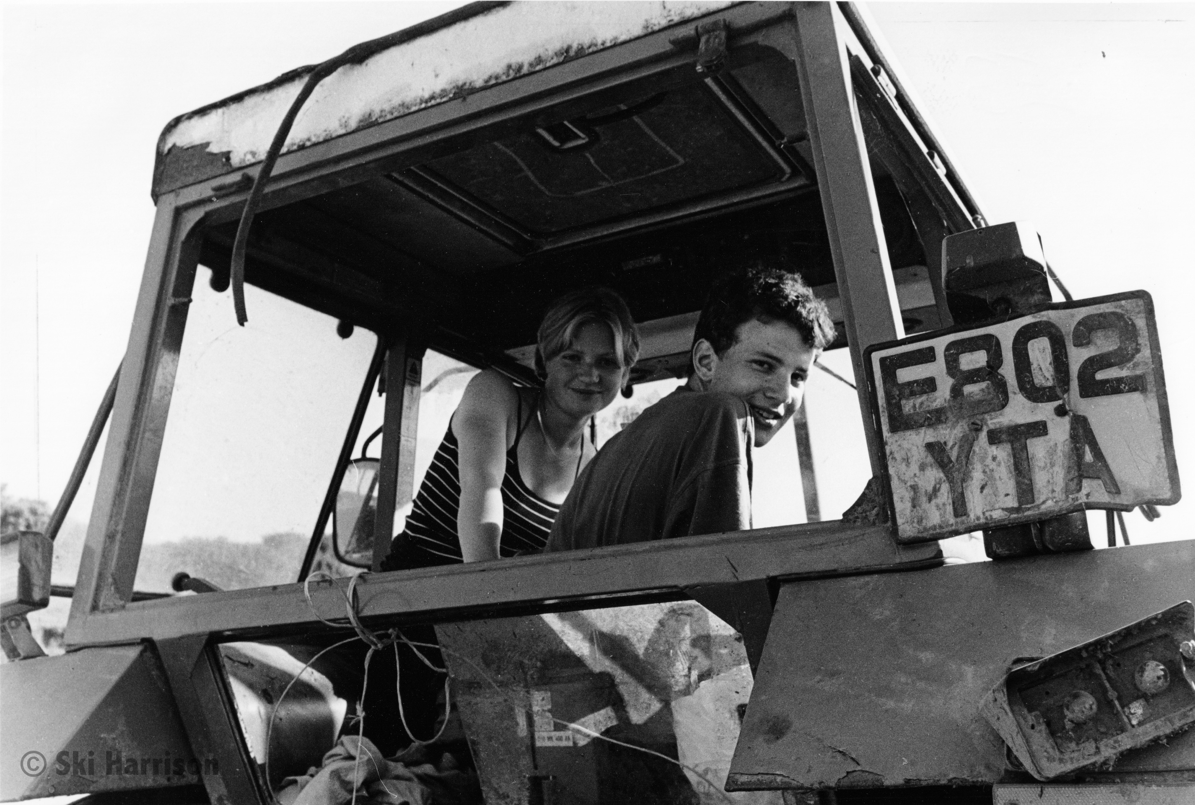 CS21 - Andrew Hartnell with Alison Howell. Cornworthy Court Farm, 2000