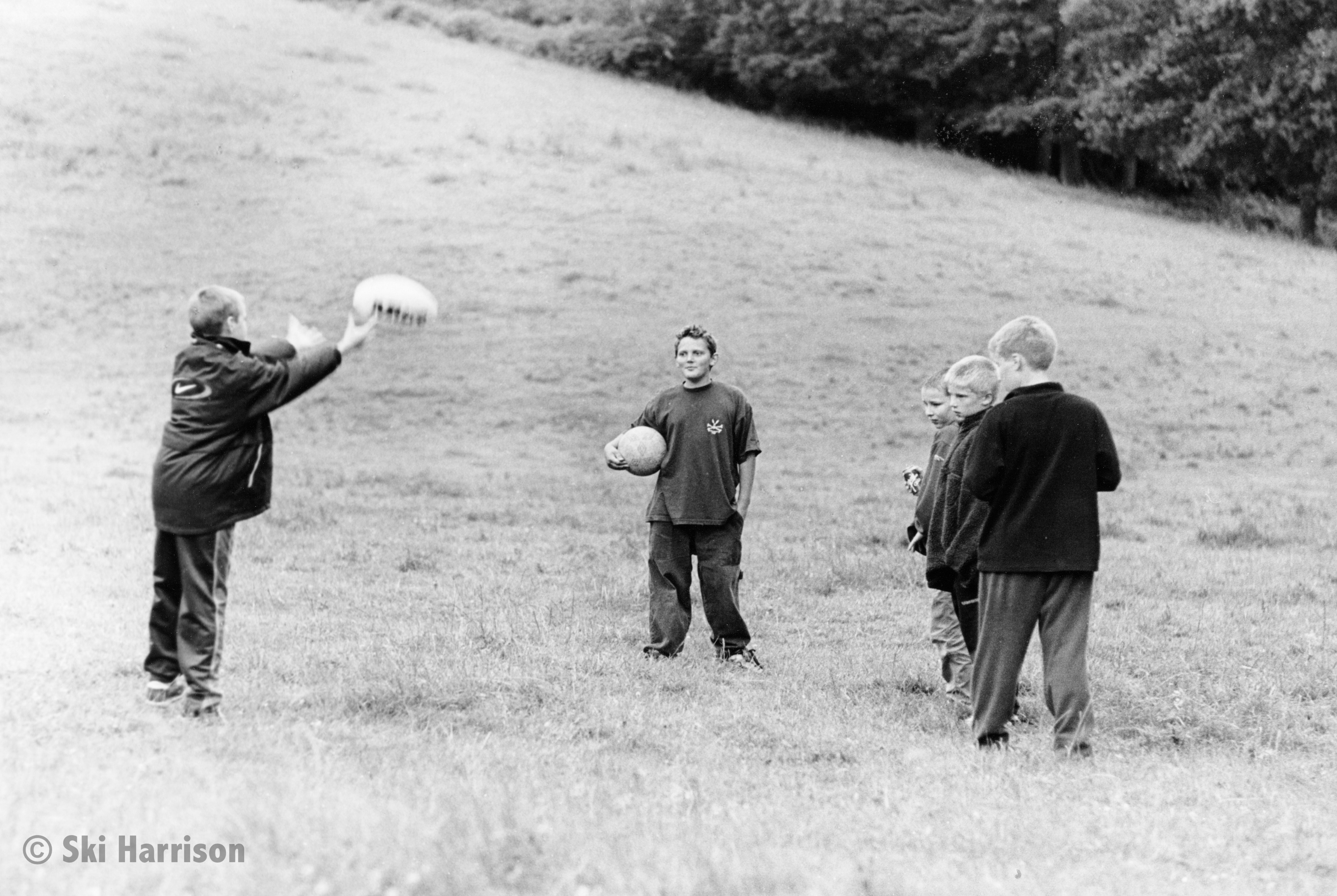 CS55 - Youth Club Barbecue with Charlie Wattleworth and friends. Ware Meadow, Hartnell's Farm, Bow Creek, 2000